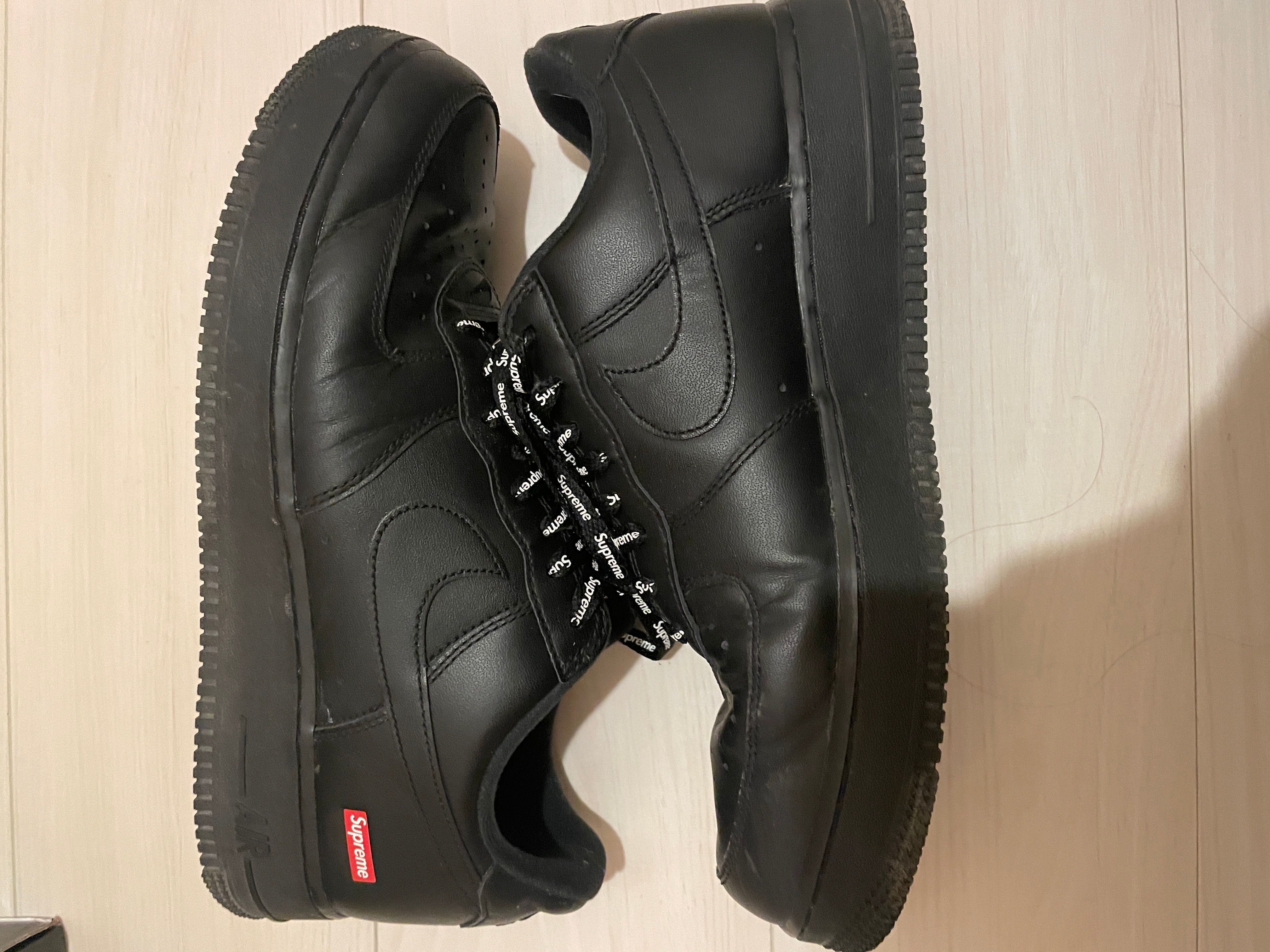Supreme × Nike Air Force 1 Low "Black"
