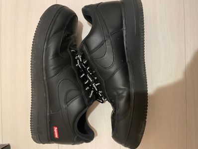 Supreme × Nike Air Force 1 Low "Black"