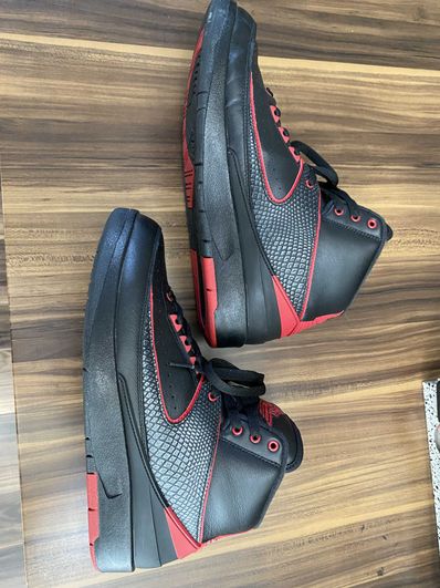 Nike Air Jordan 2 Retro Alternate 87 "Black/Varsity Red"