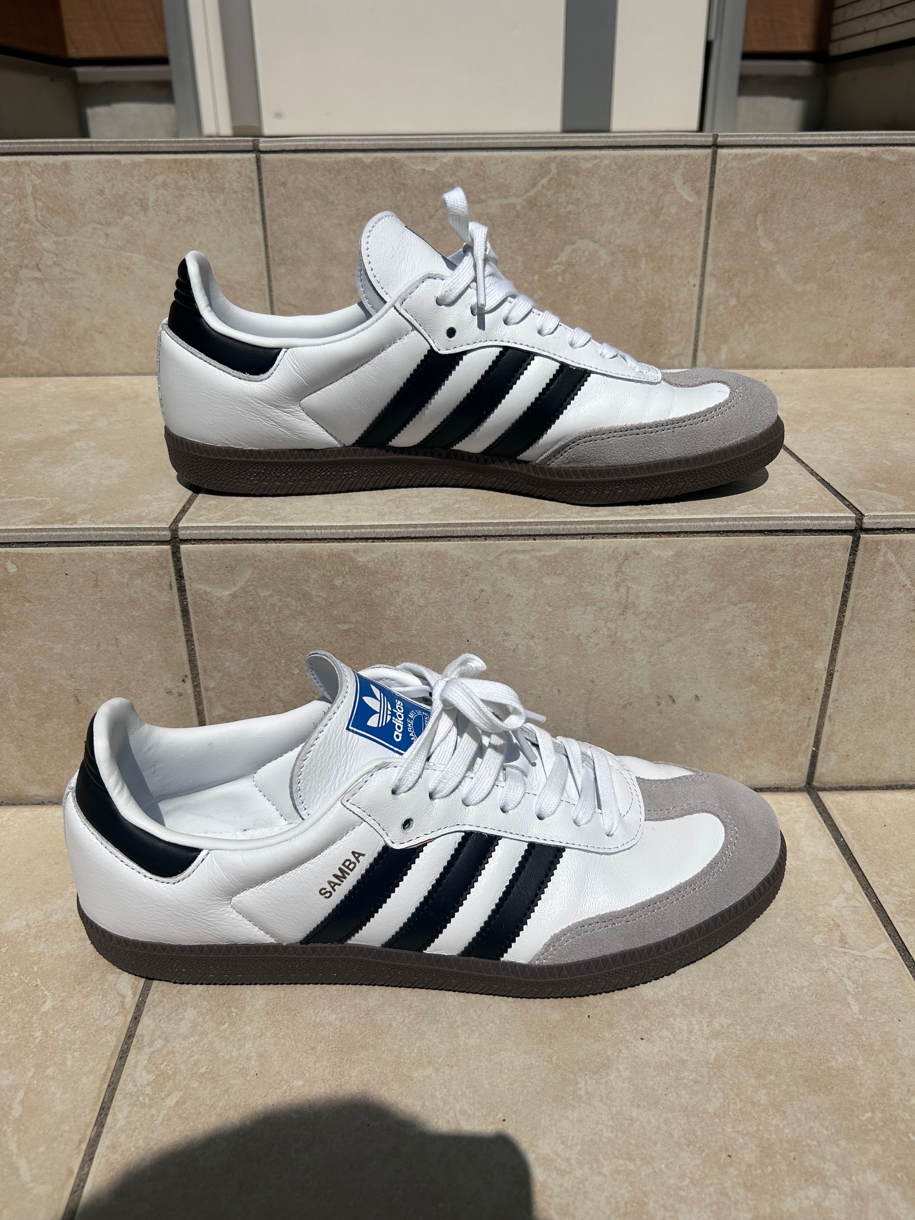 adidas Samba OG "Cloud White/Core Black/Clear Granite"