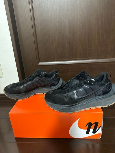 sacai × Nike VaporWaffle "Black Gum"