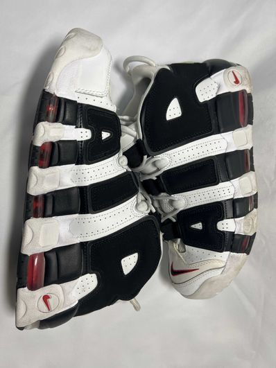 Nike Air More up Tempo "White/Black/University Red"(~2018)
