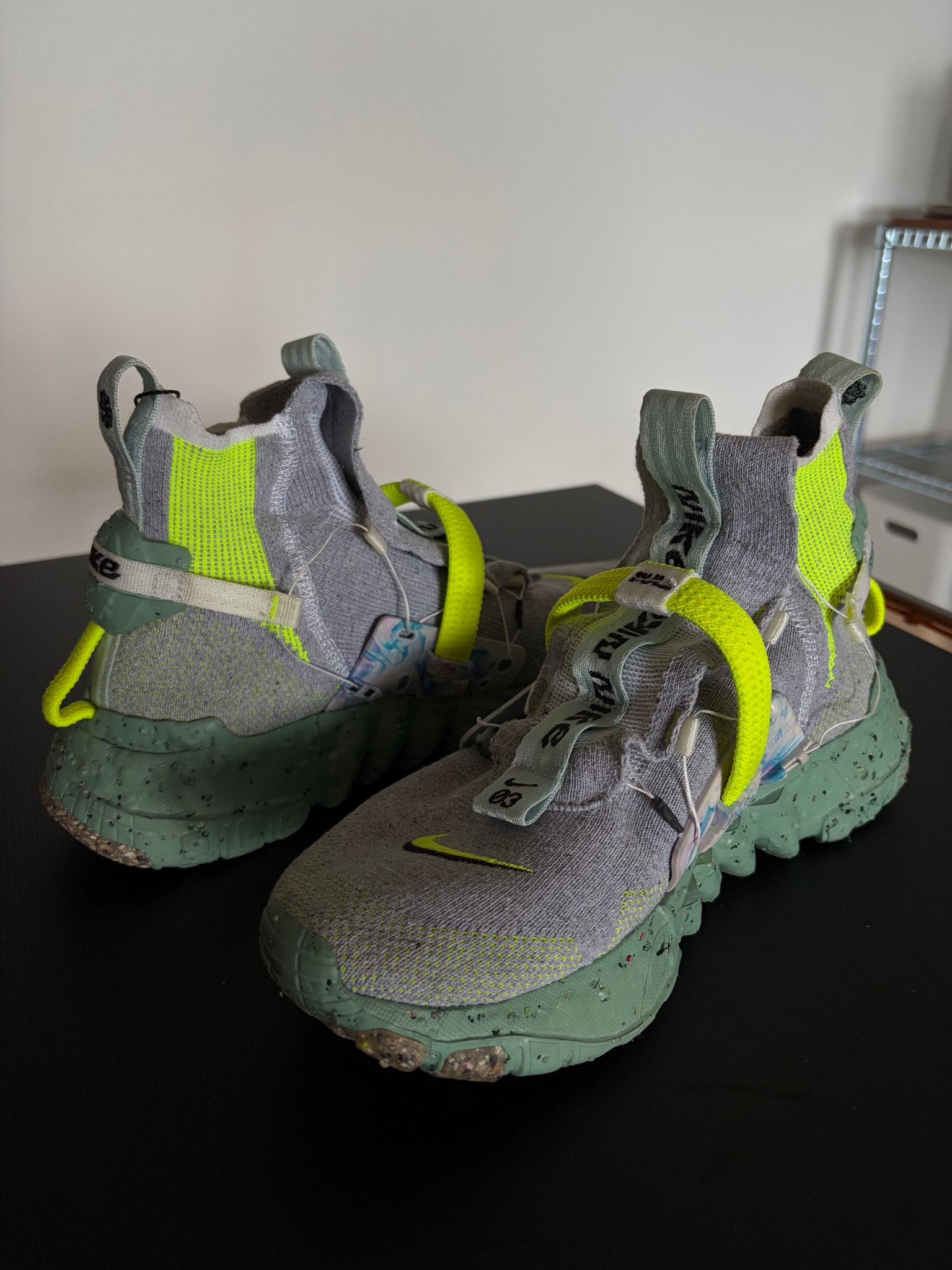 NIKE SPACE HIPPIE 03 "THIS IS TRASH" "HEALING JADE"
