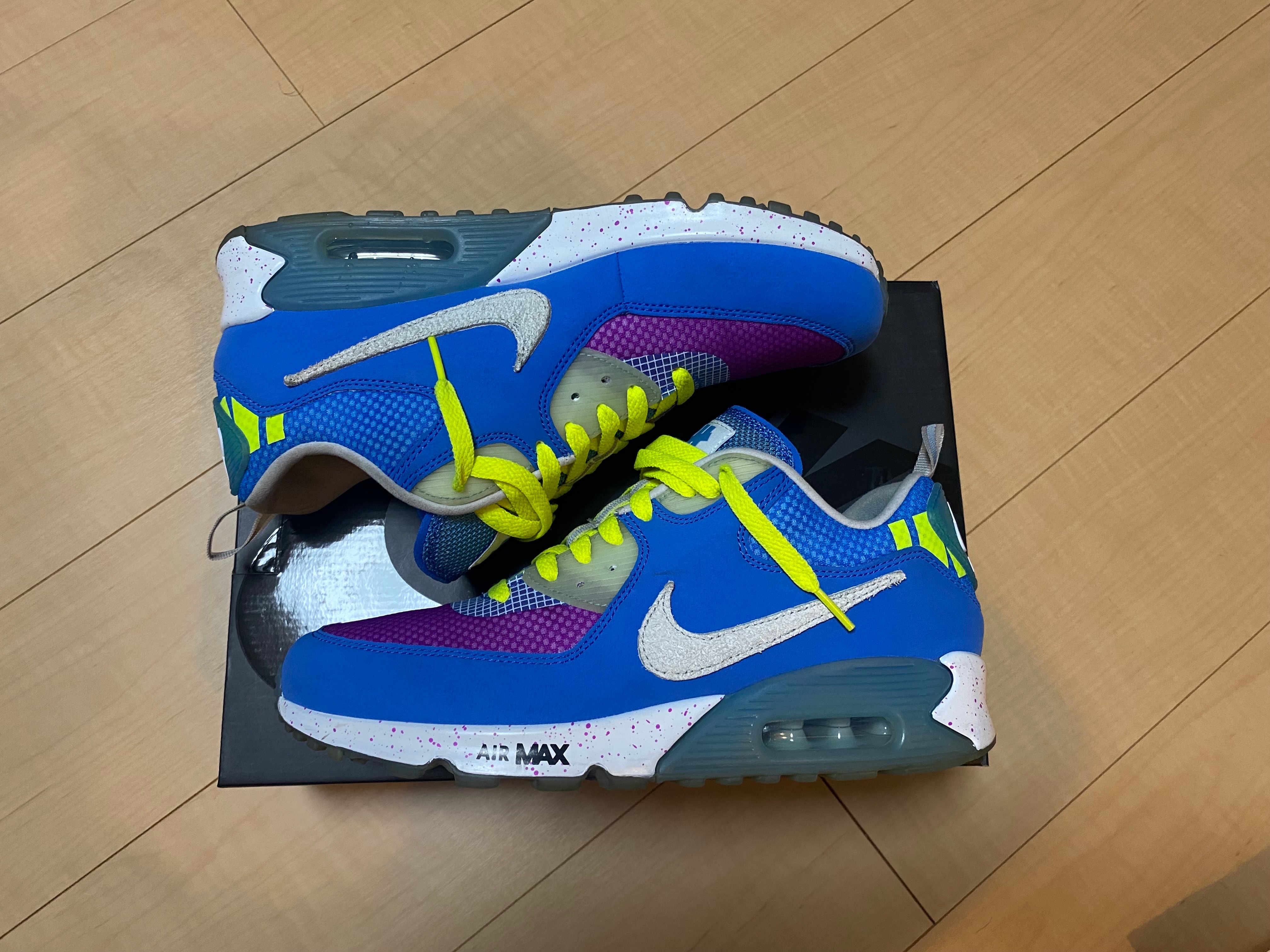 UNDEFEATED × Nike Air Max 90 "Blue/Purple"