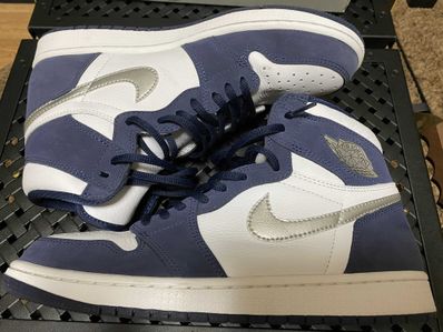 Nike Air Jordan 1 High OG CO.JP "White/Midnight Navy" (2020) (Standard Box)