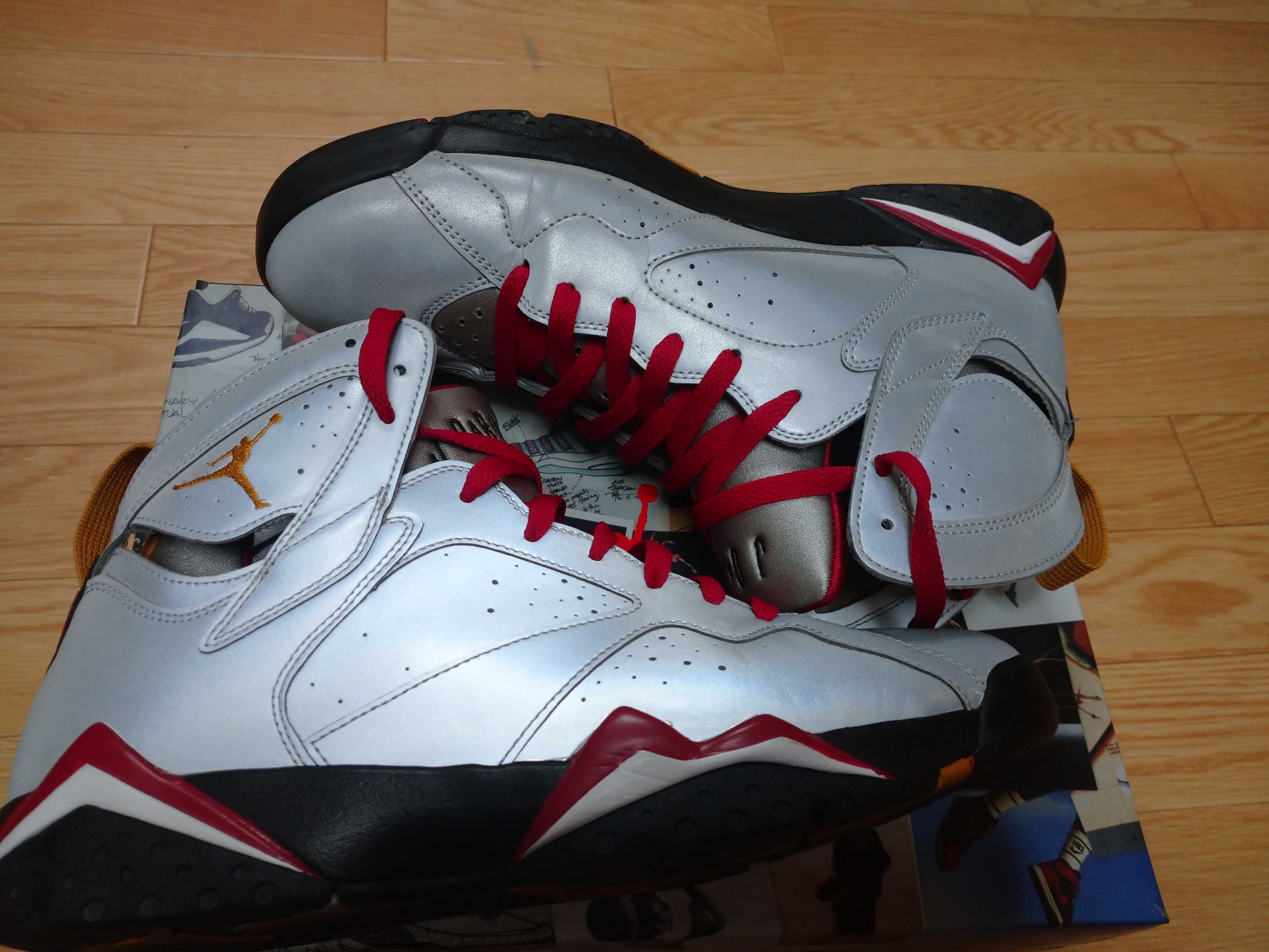 NIKE AIR JORDAN 7 REFLECTIVE CARDINAL