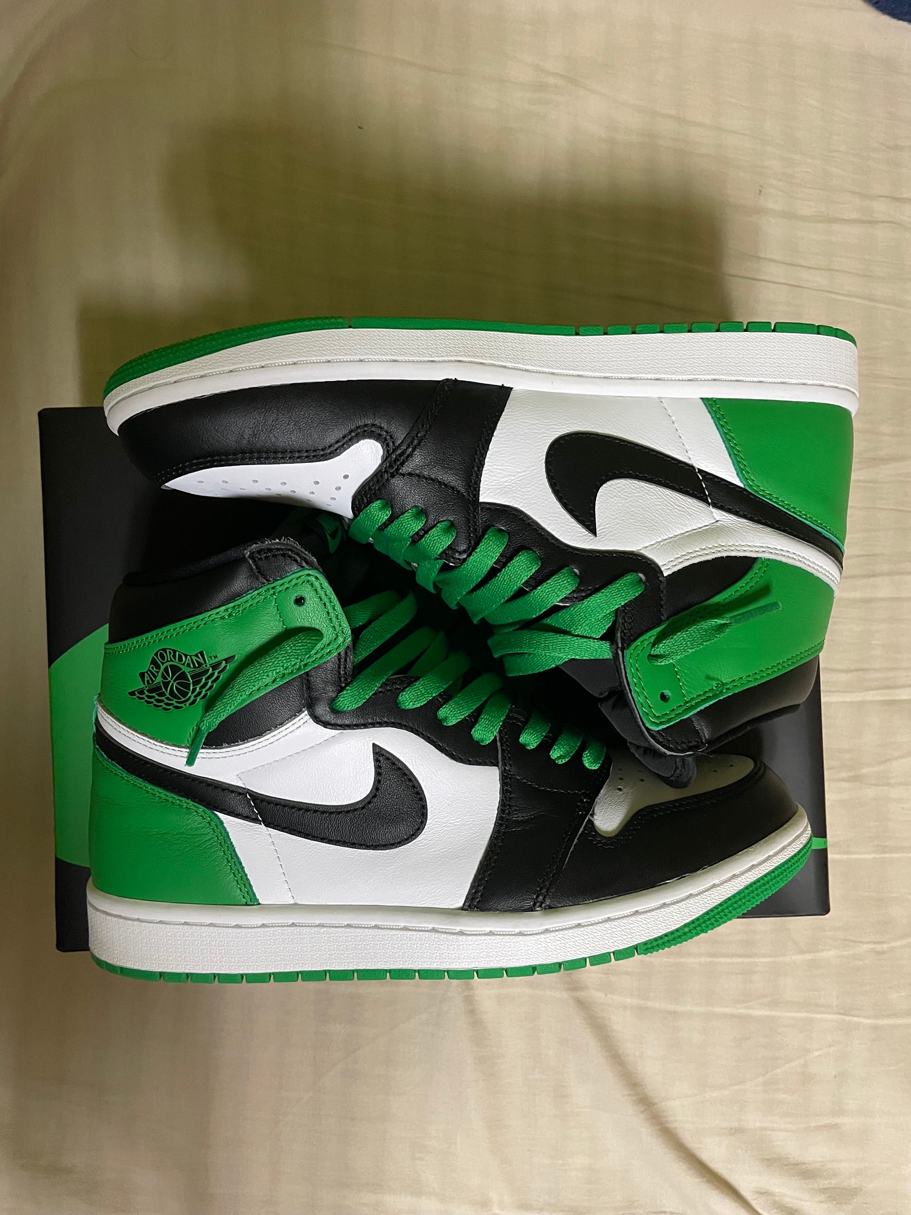 Nike Air Jordan 1 Retro High OG "Celtics/Black and Lucky Green" (2023)