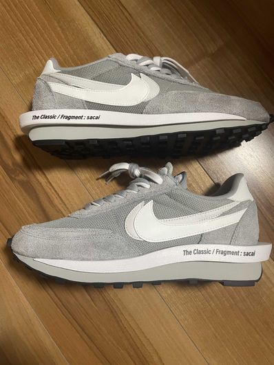 Fragment × sacai × Nike LD Waffle "Light Smoke Grey"