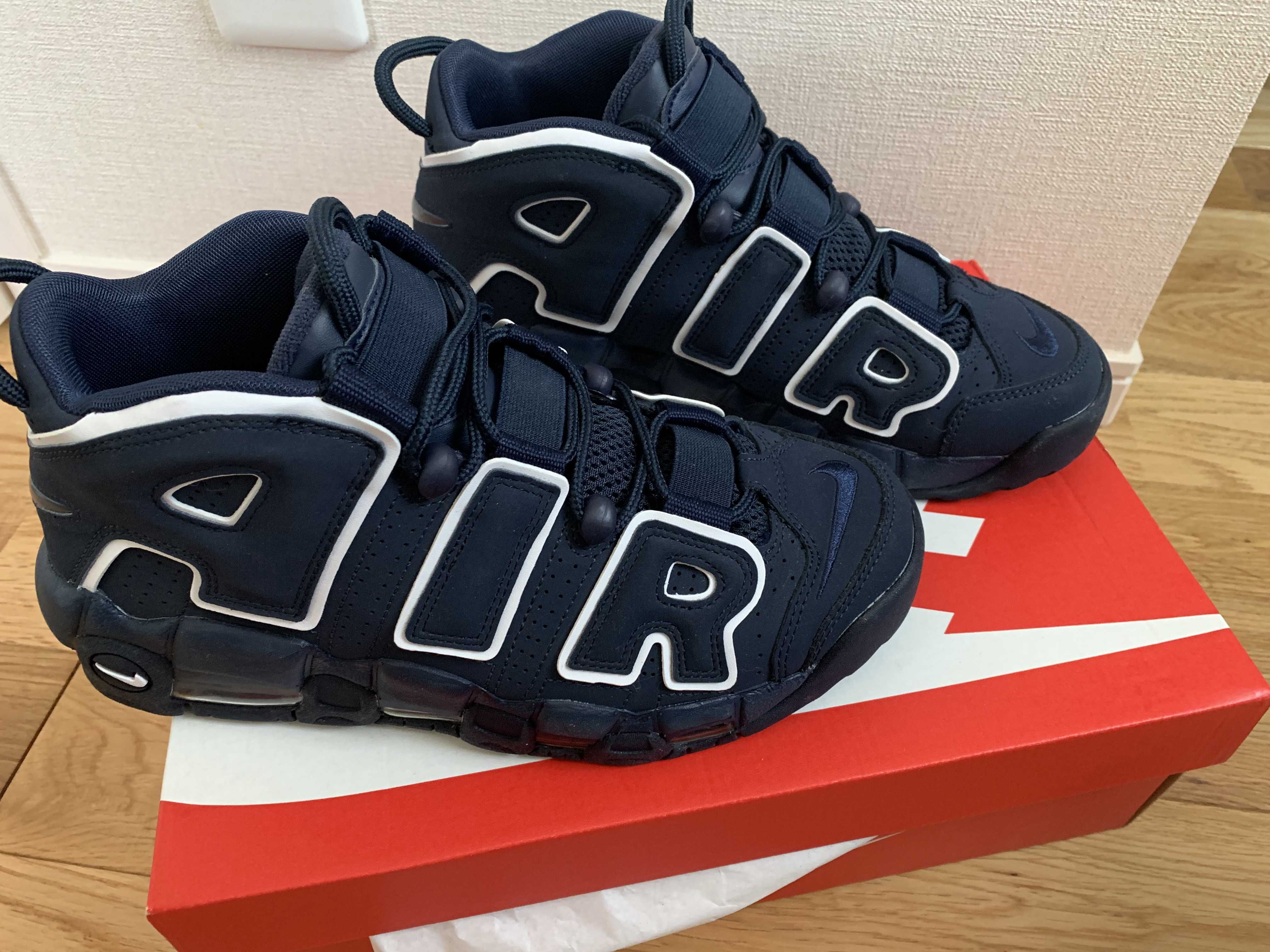 NIKE AIR MORE UPTEMPO "OBSIDIAN"