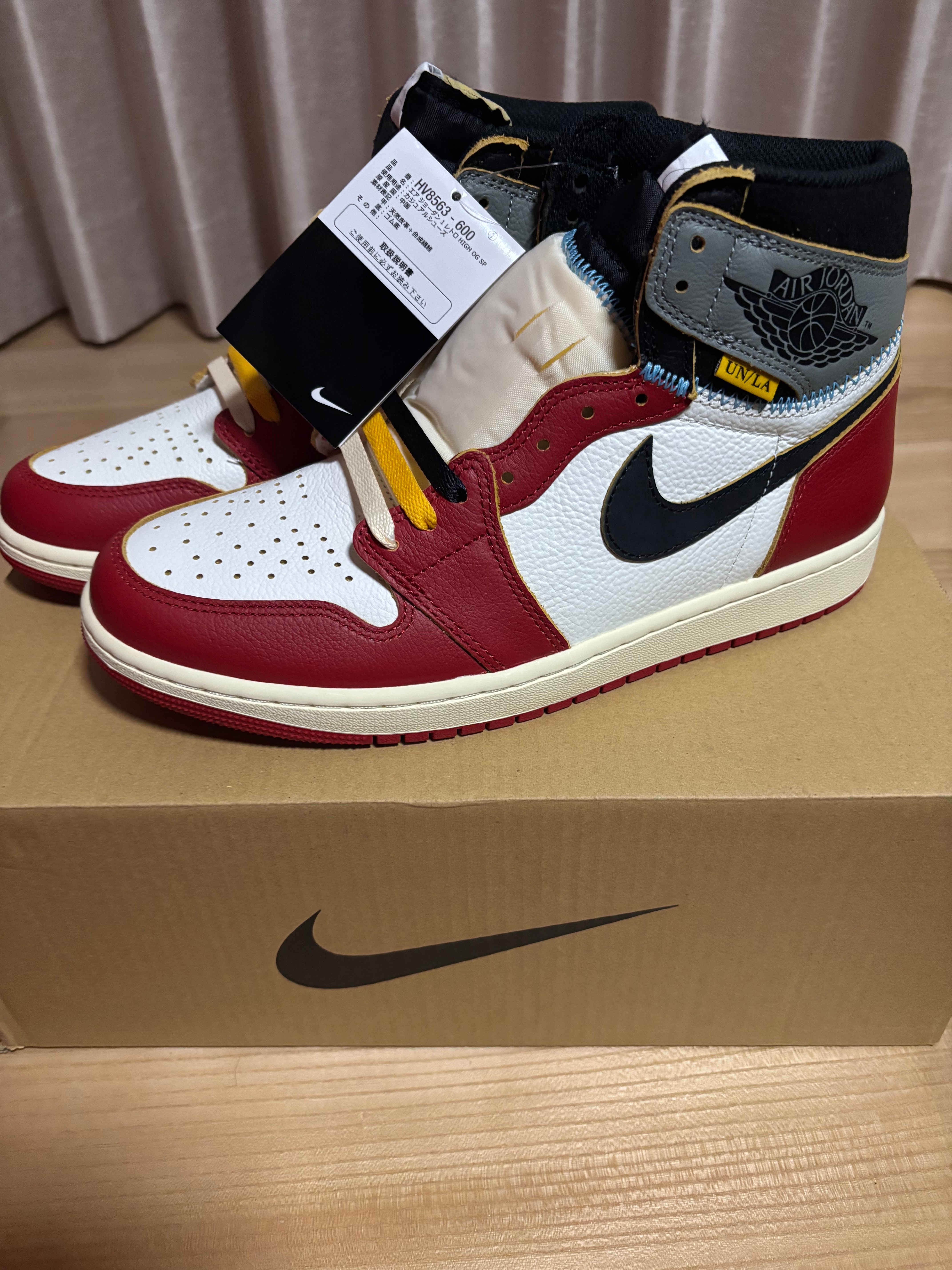 UNION × Nike Air Jordan 1 Retro High OG "Chicago/Shadow"