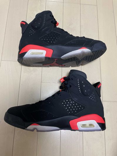 NIKE AIR JORDAN 6 RETRO "INFRARED BLACK" (2014)