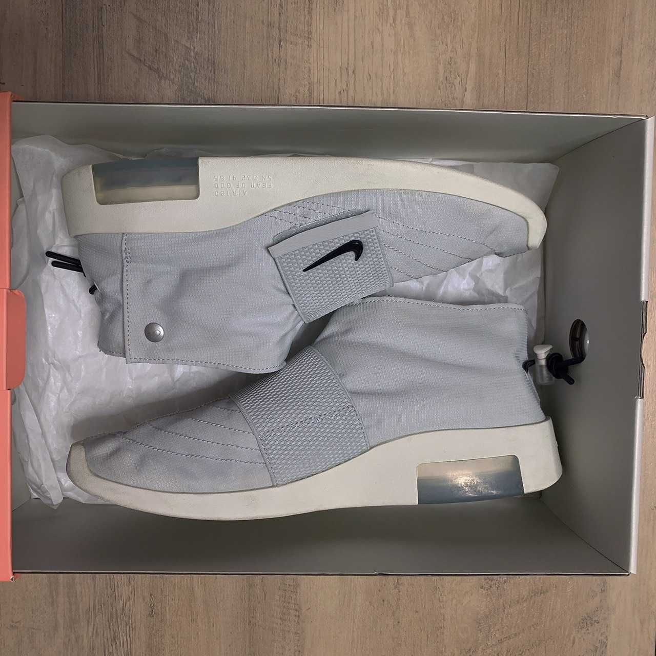 Fear Of God × Nike Air Moccasin "Pure Platinum"