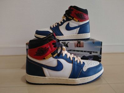 Union × Nike Air Jordan 1 Retro High OG NRG "Storm Blue/Varsity Red"