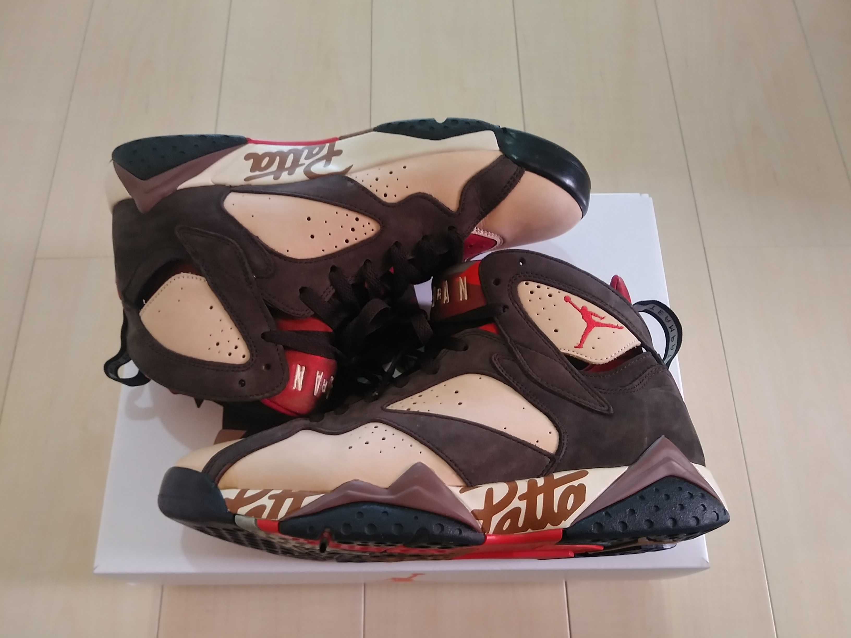 Patta × Nike Air Jordan 7 OG "Brown"
