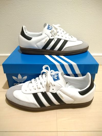 adidas Samba OG "Cloud White/Core Black/Clear Granite"