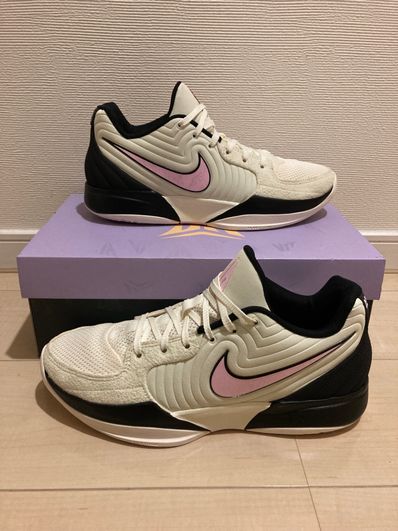 Nike Ja 2 "Coconut Milk/Black/Apricot Agate/Pink Foam" (FD7328-100/FD7327-100)