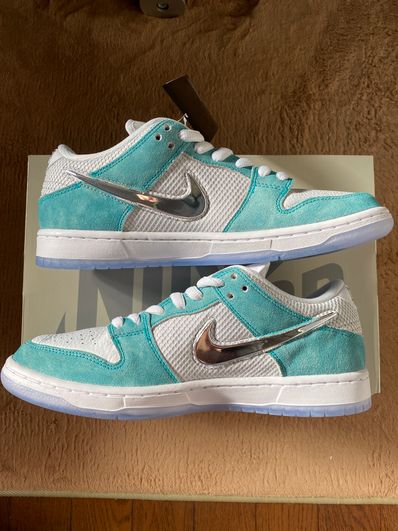 APRIL SKATEBOARDS × Nike SB Dunk Low Pro QS "White and Multi-Color"