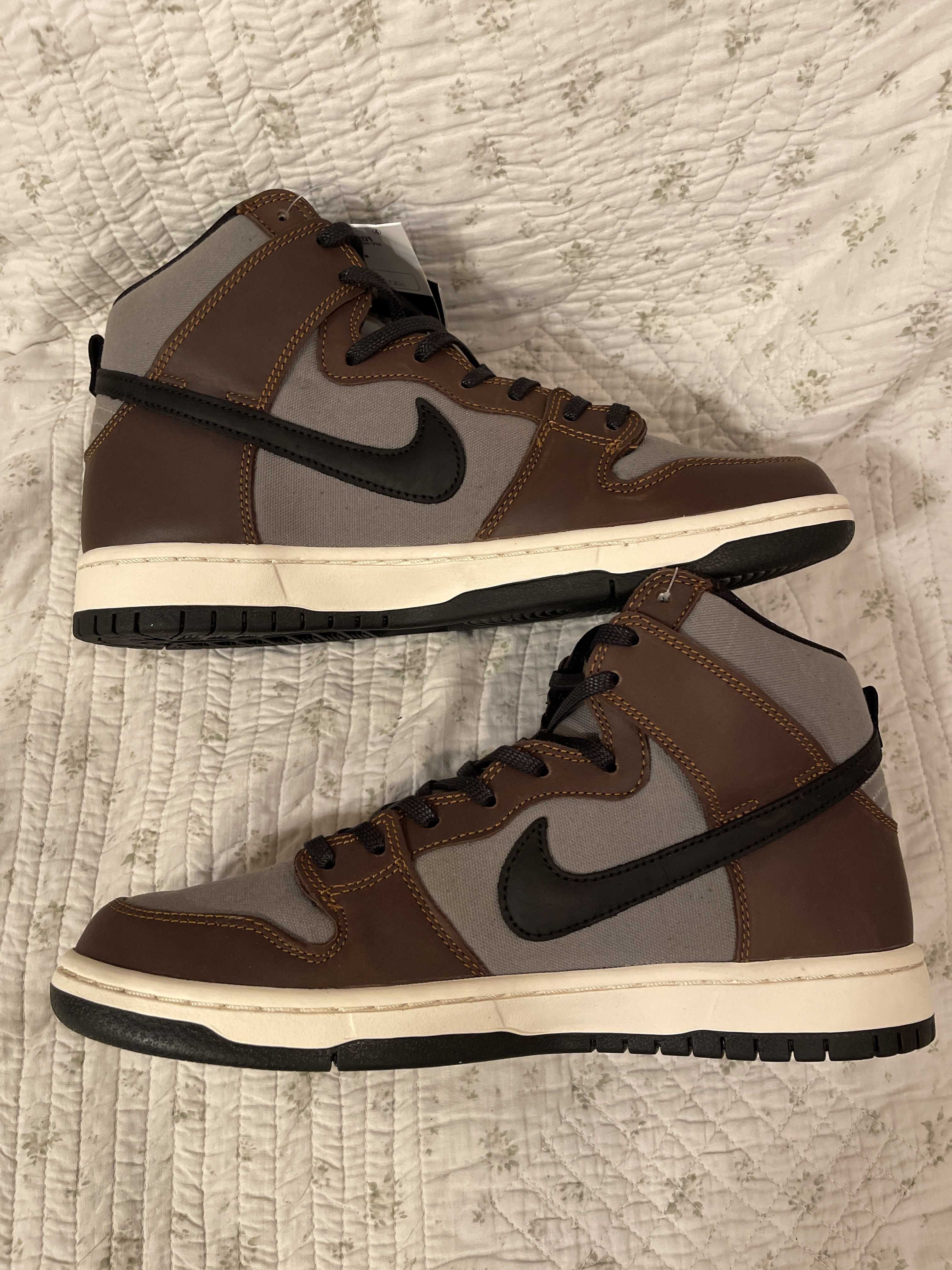 Nike SB Dunk High Pro "Baroque Brown/Black-Brun"