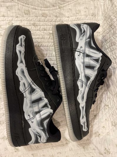 Nike Air Force 1 Low "Black Skeleton"