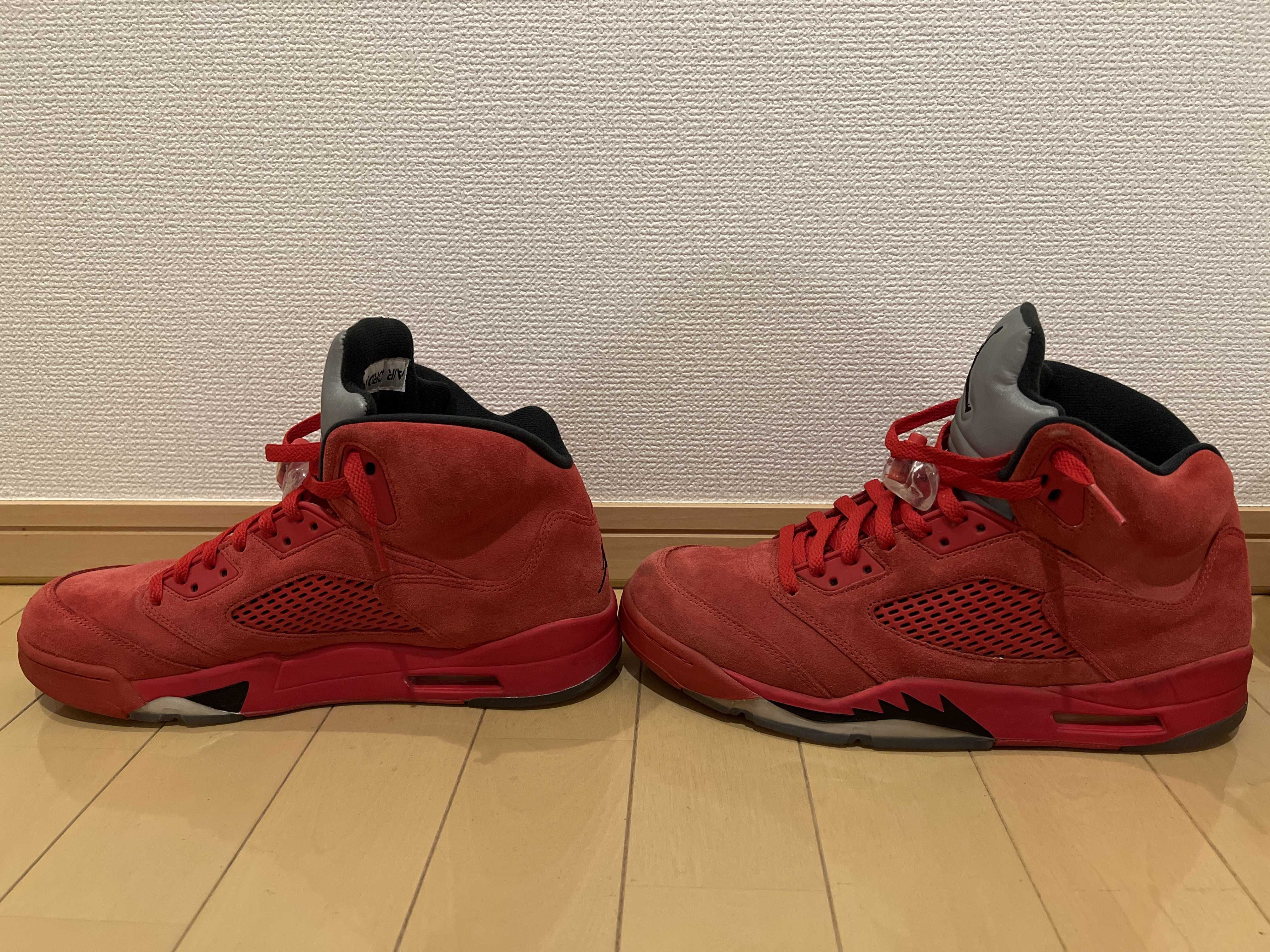 Nike Air Jordan 5 Ratro "Red Suede"