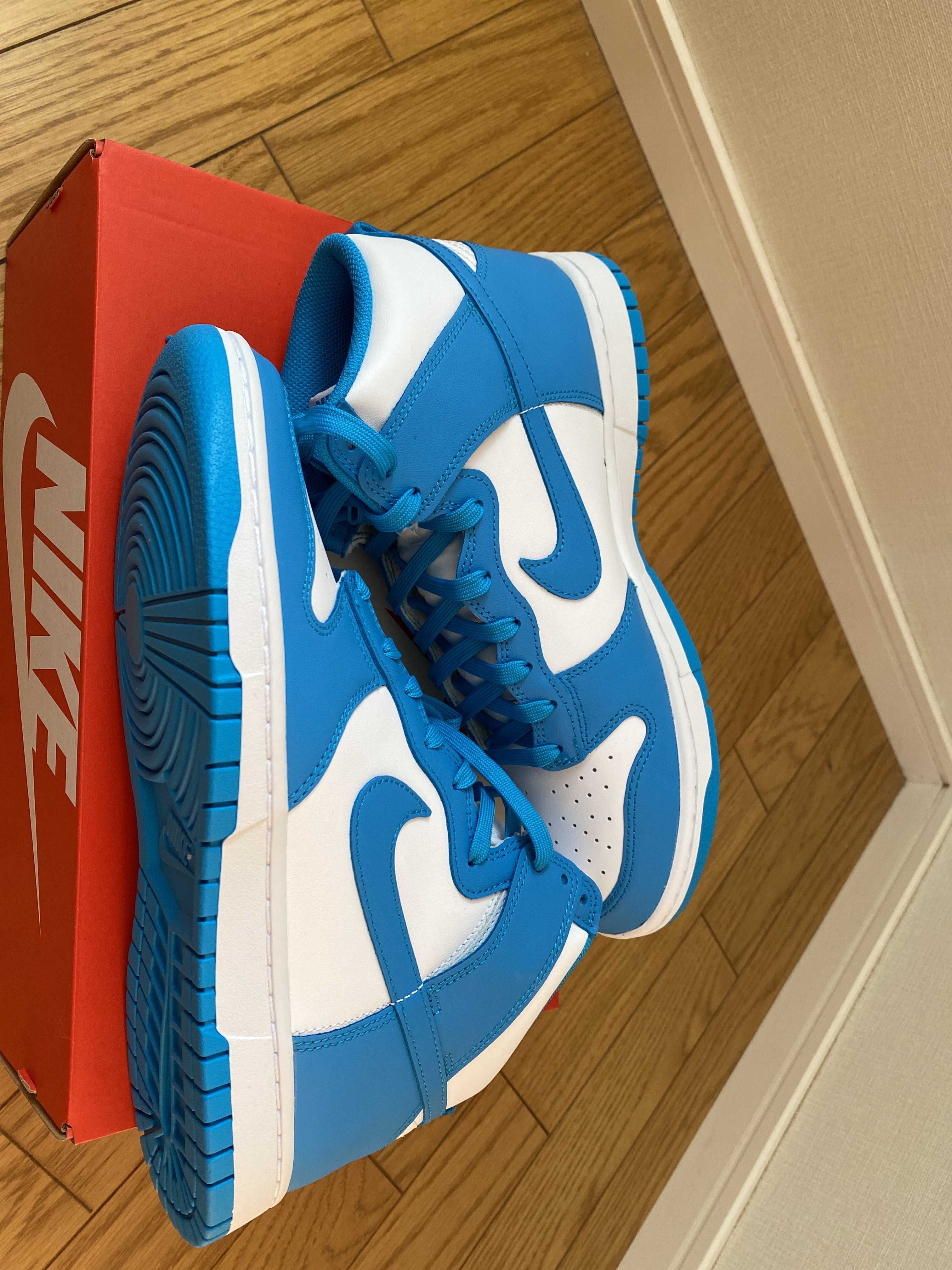 Nike Dunk High "Championship Blue"