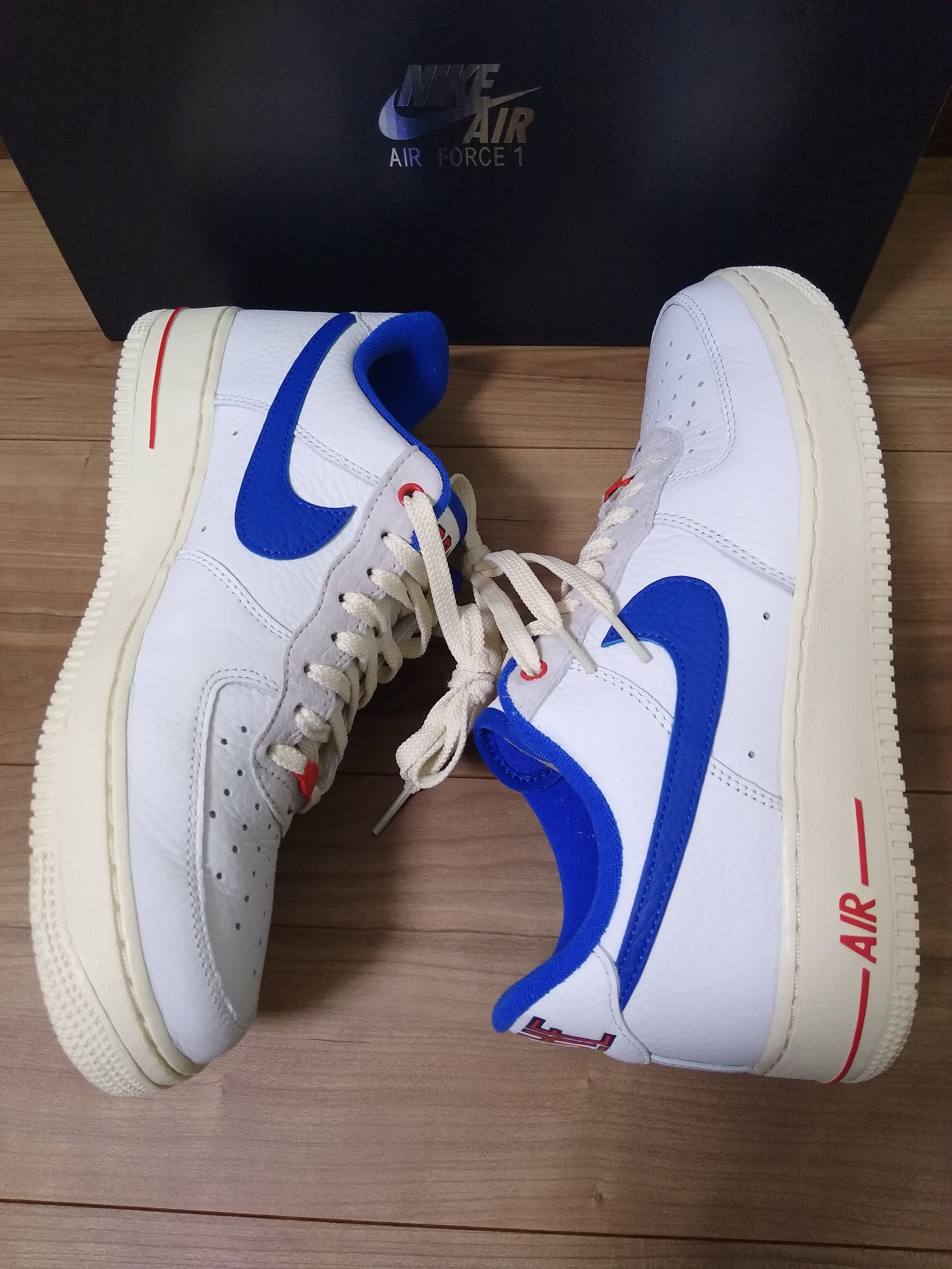 Nike Women's Air Force 1 Low Command Force "White/Blue"