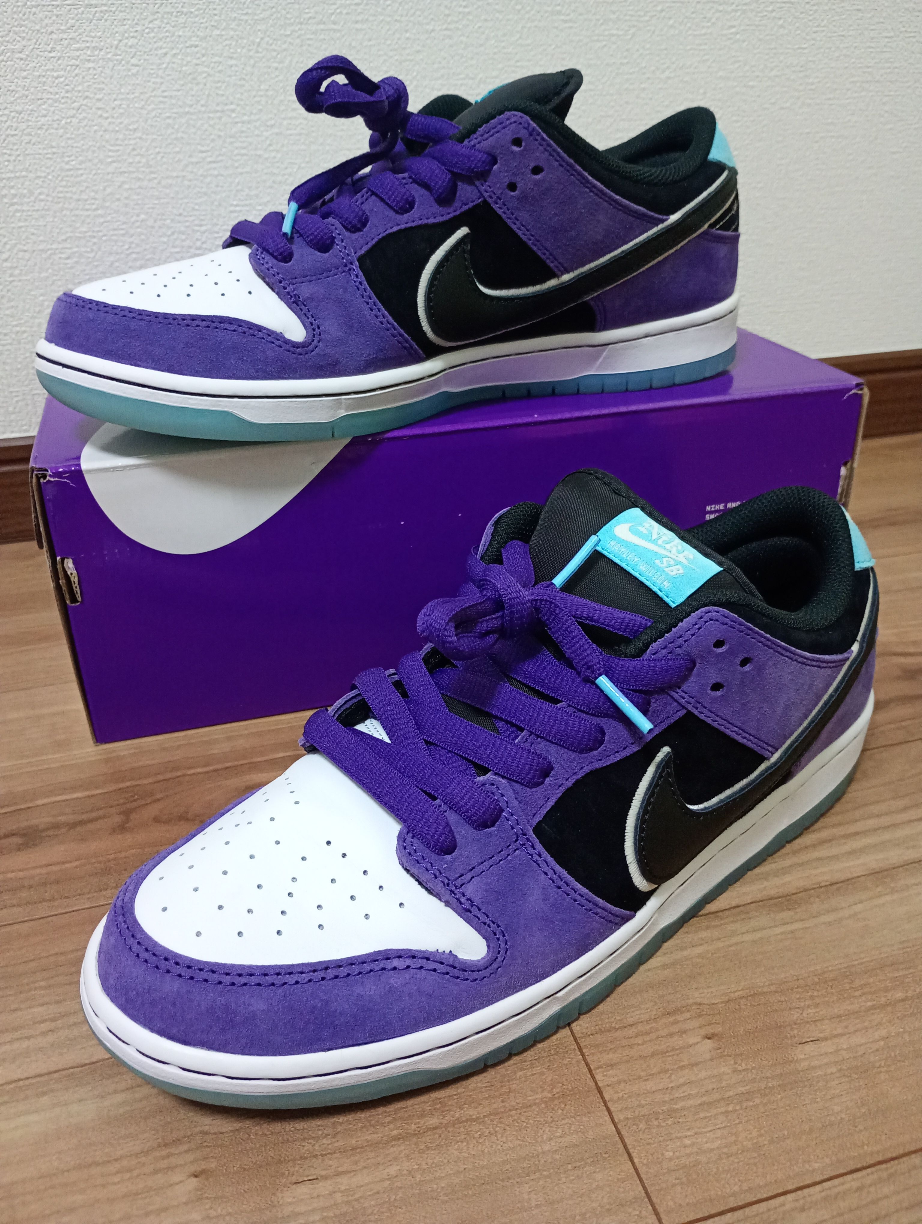 Hayley Wilson × Nike SB Dunk Low Pro "Black and Court Purple"