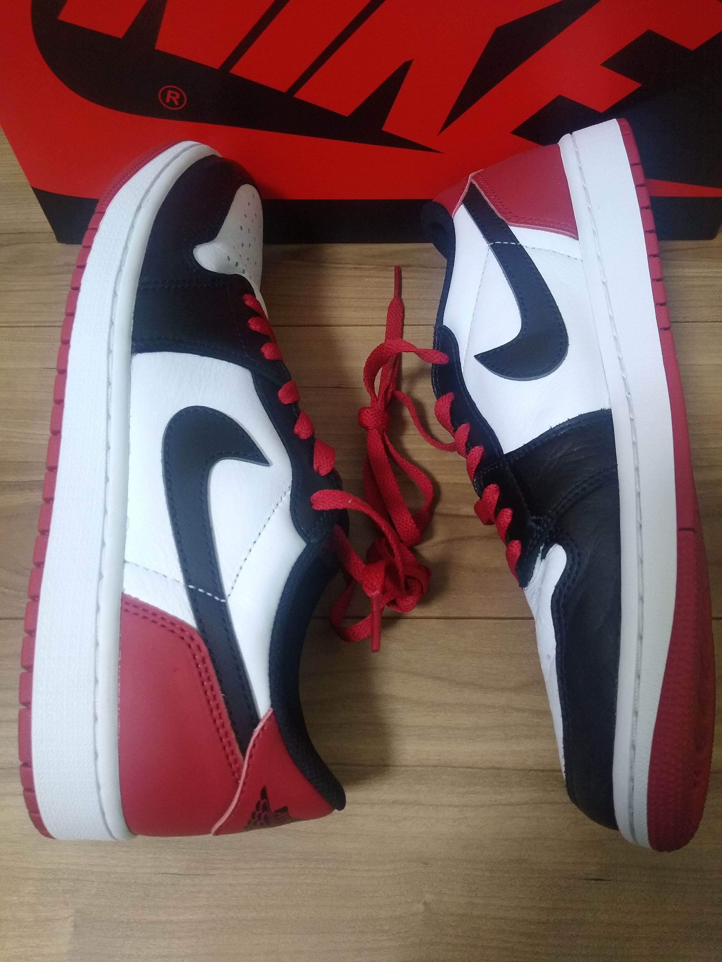 Nike Air Jordan 1 Retro Low OG "Black Toe"