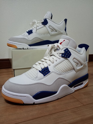 Nike SB Air Jordan 4 Retro SP "Summit White/Navy"