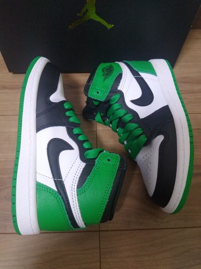 Nike PS Air Jordan 1 Retro High OG "Celtics/Black and Lucky Green" (2023)