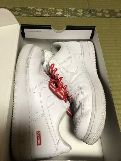 Supreme × Nike Air Force 1 Low "White"