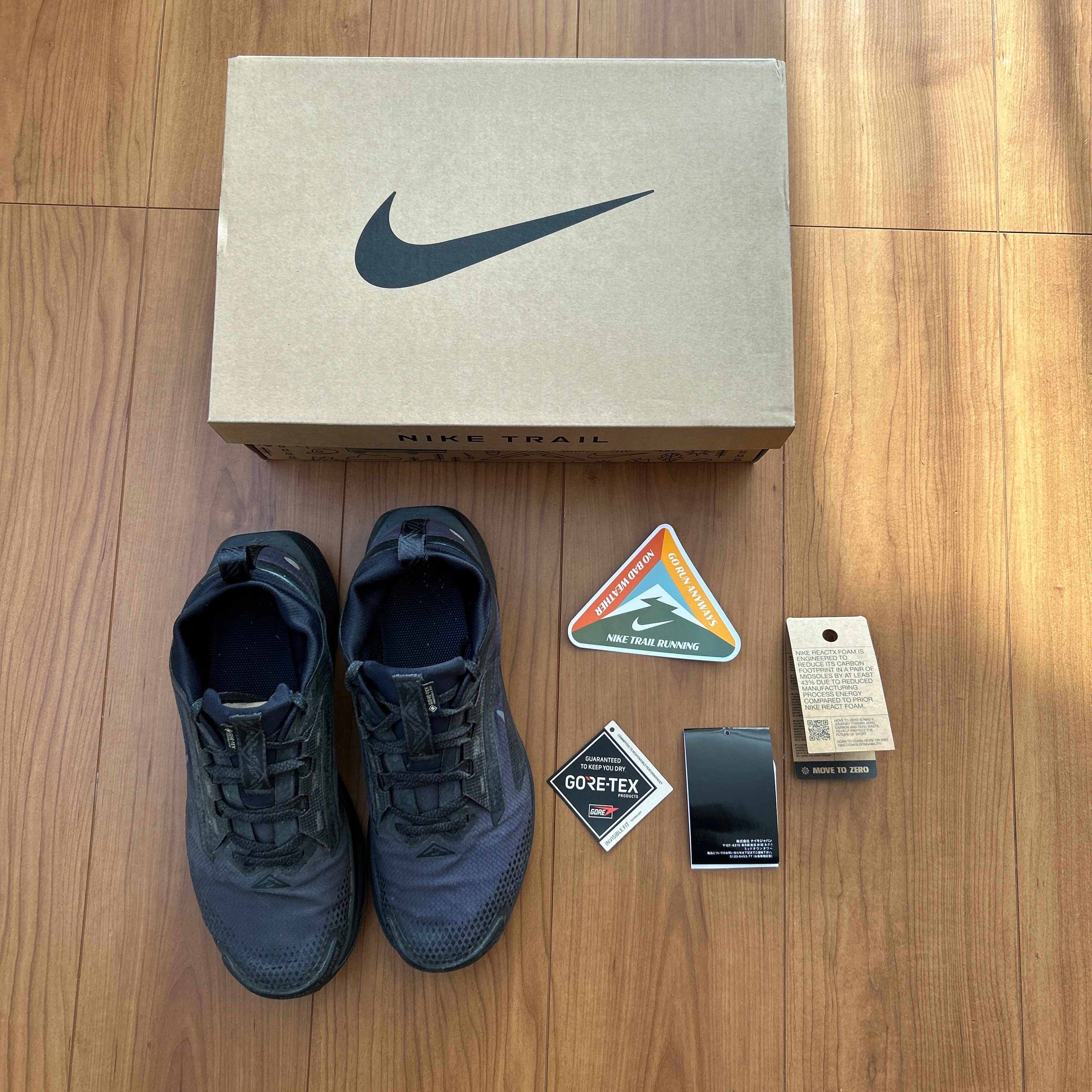 Nike Women's Pegasus Trail 5 GORE-TEX "Black/Anthracite"