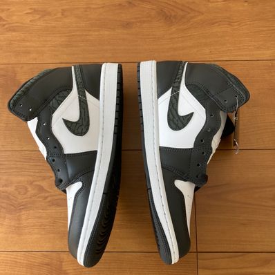 Nike Air Jordan 1 Mid "Panda Elephant/Safari"