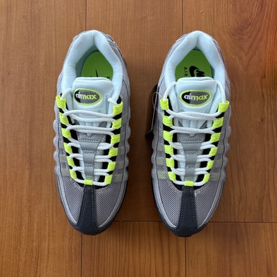 Nike GS Air Max 95 OG Big Bubble "Neon Yellow" (2026)