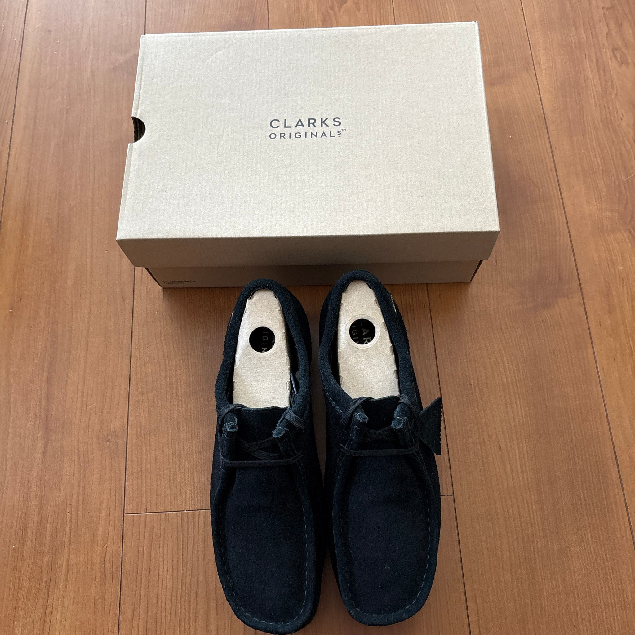 Clarks Wallabee GORE-TEX "Black Suede"