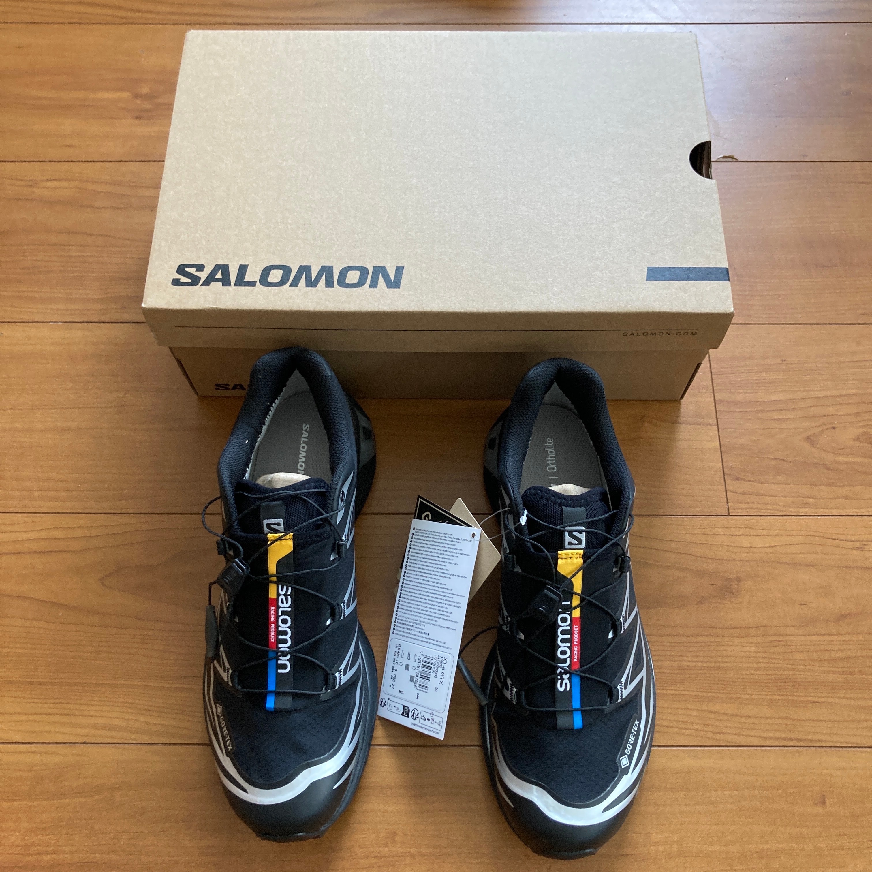 Salomon XT-6 GORE-TEX "Black/Footwear Silver"