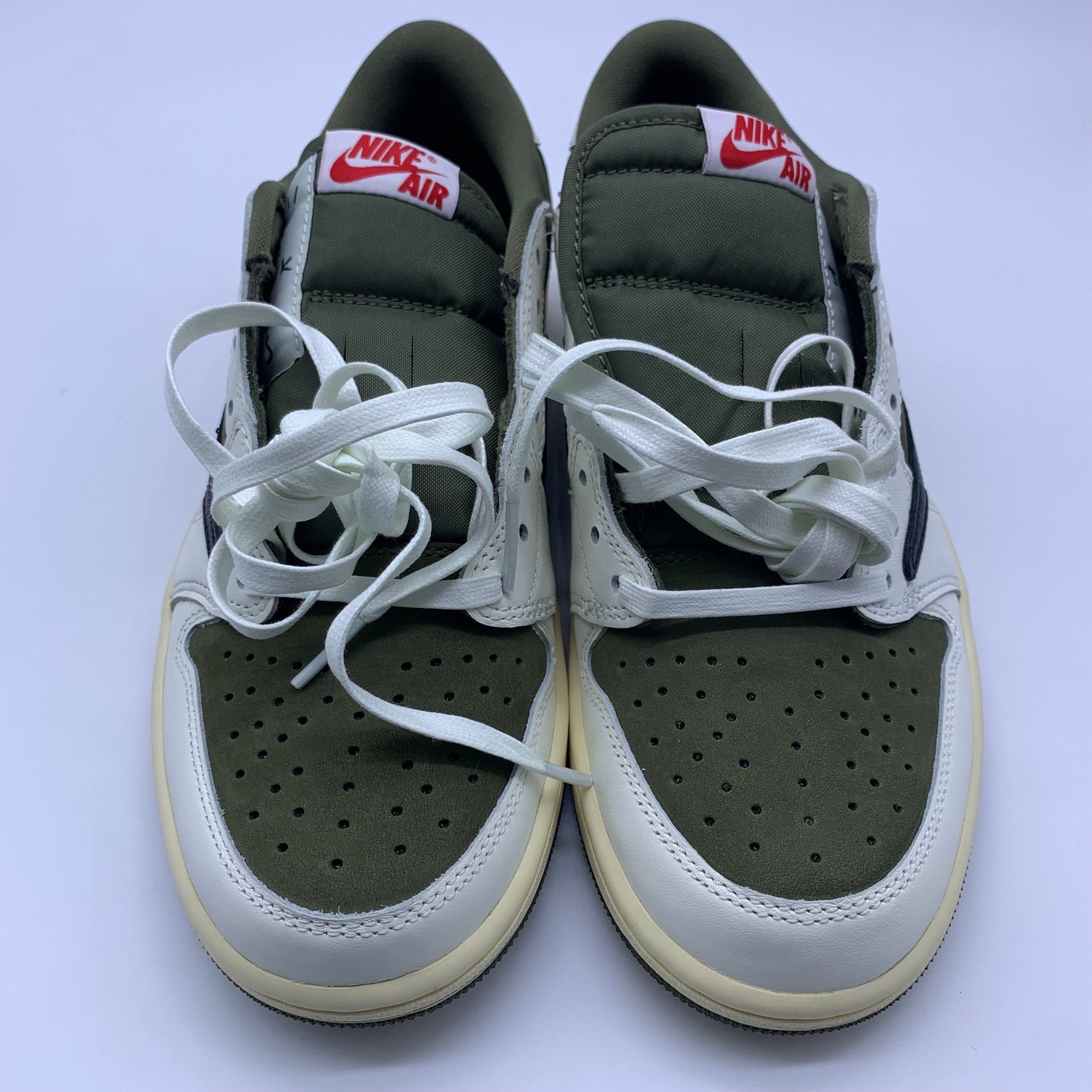 Travis Scott × Nike Air Jordan 1 Low OG SP "Reverse Olive"