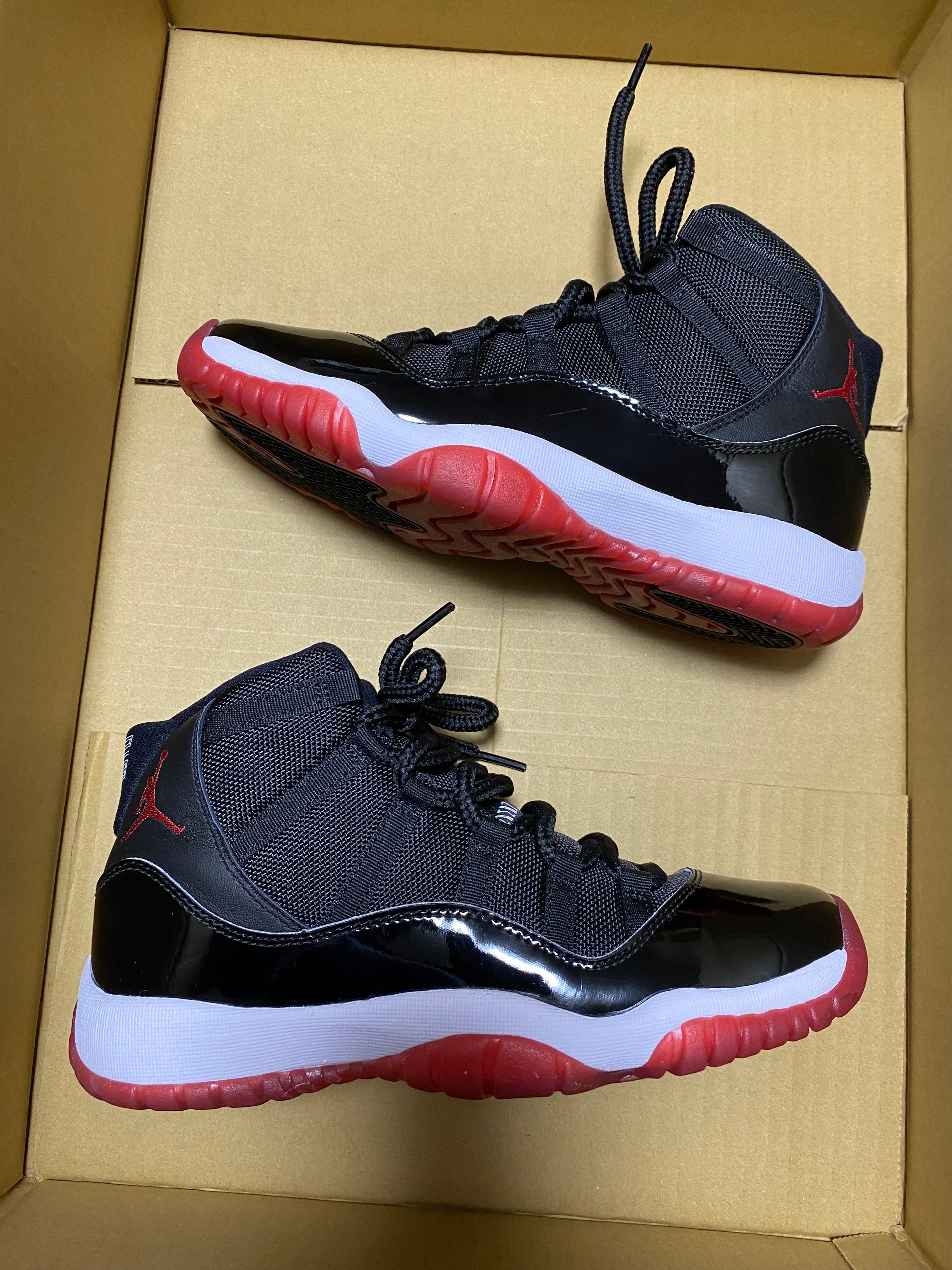 NIKE AIR JORDAN 11 RETRO GS "BRED"