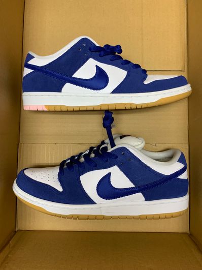 Nike SB Dunk Low "Los Angeles Dodgers/Deep Royal Blue"