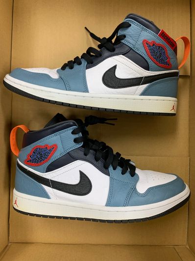 FACETASM × Nike Air Jordan 1 Mid "White/Navy"
