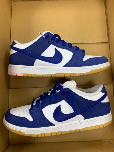 Nike SB Dunk Low "Los Angeles Dodgers/Deep Royal Blue"
