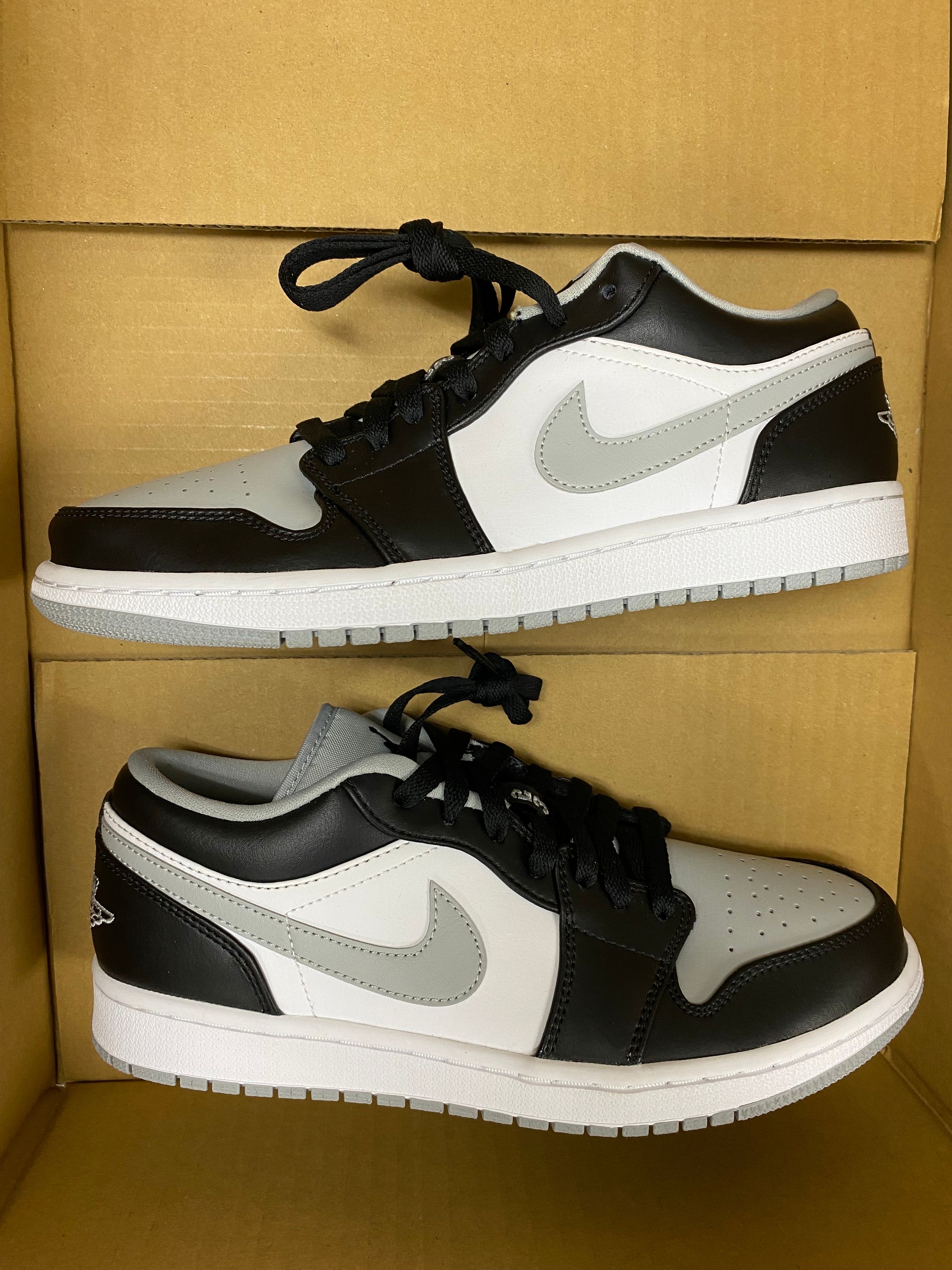 Nike Air Jordan 1 Low "Black/Light Smoke Grey"