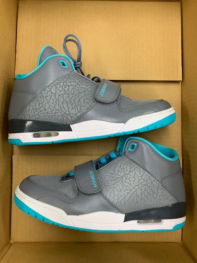 Nike Jordan Flight Club 90s "Cool Grey/Gamma Blue"