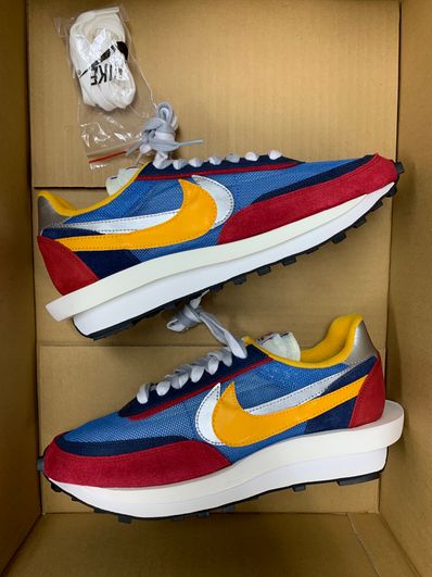 sacai × Nike LDV Waffle "Red/Blue"