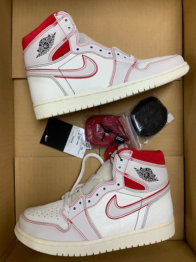 Nike Air Jordan 1 Retro High OG "Sail/University Red"