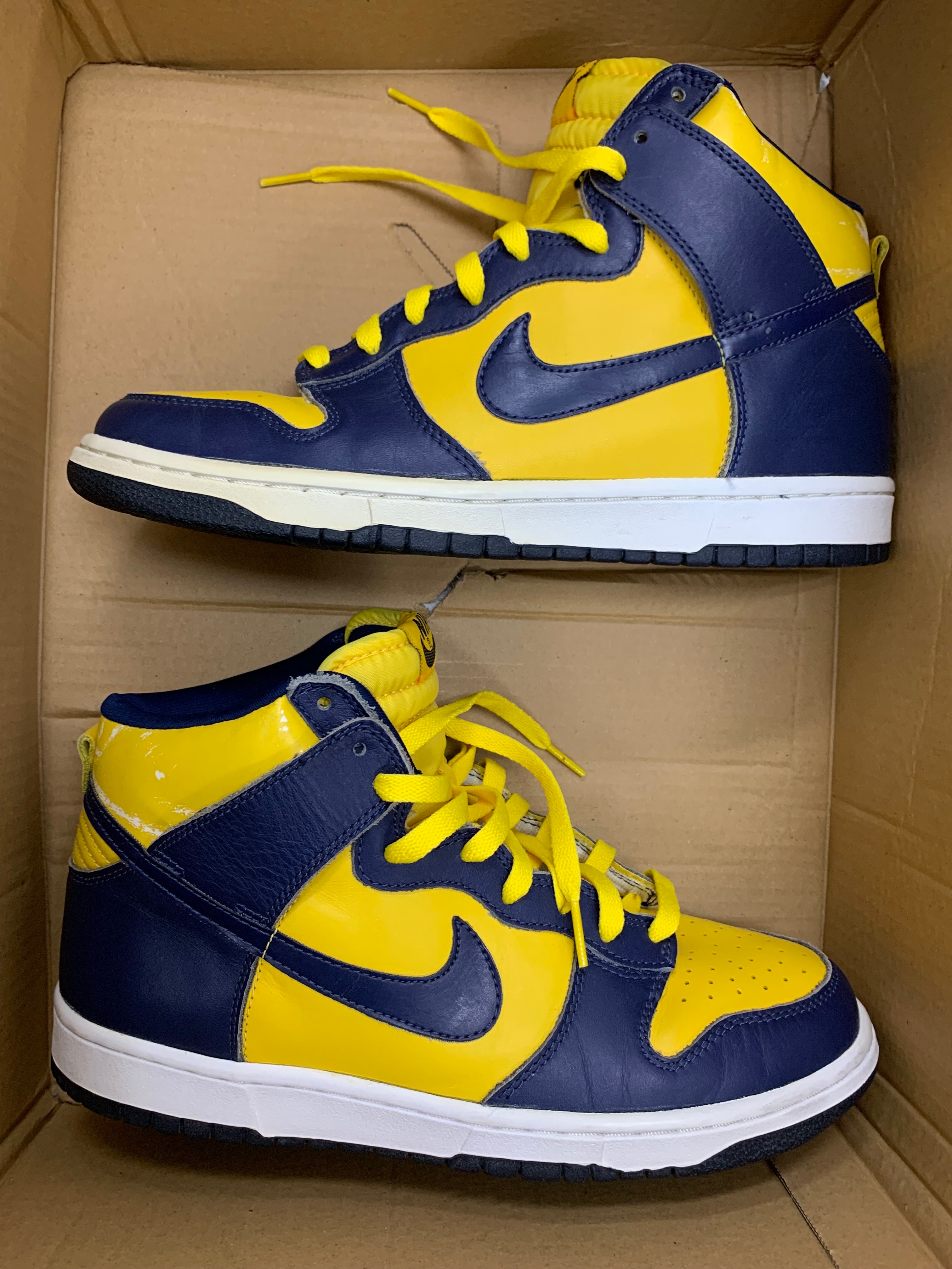 Nike Dunk High LE "Midnight Navy/Varsity Maize"