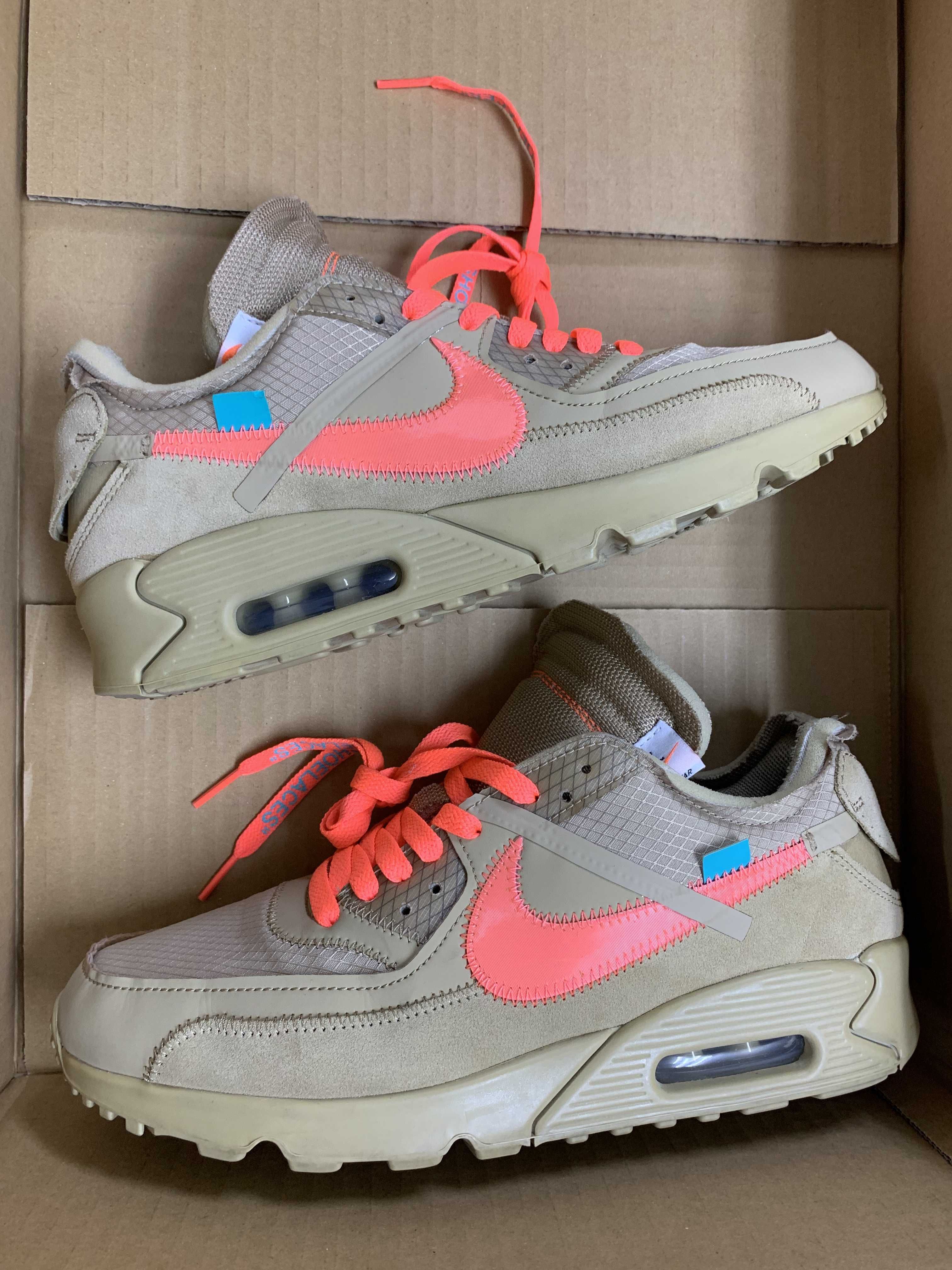 Off-White × Nike Air Max 90 "Desert Ore"