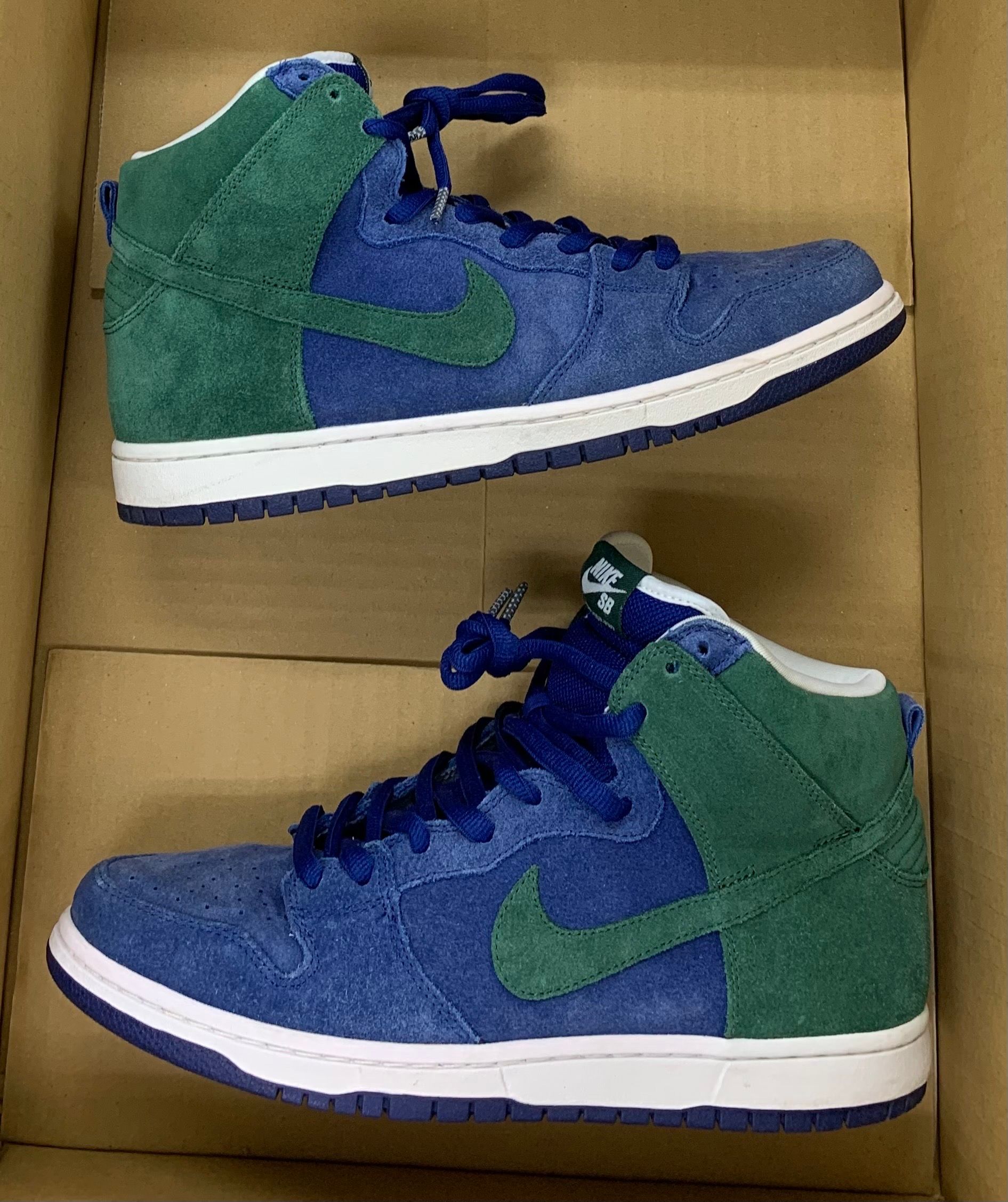 Nike SB Dunk High Pro "Deep Royal/Noble Green"