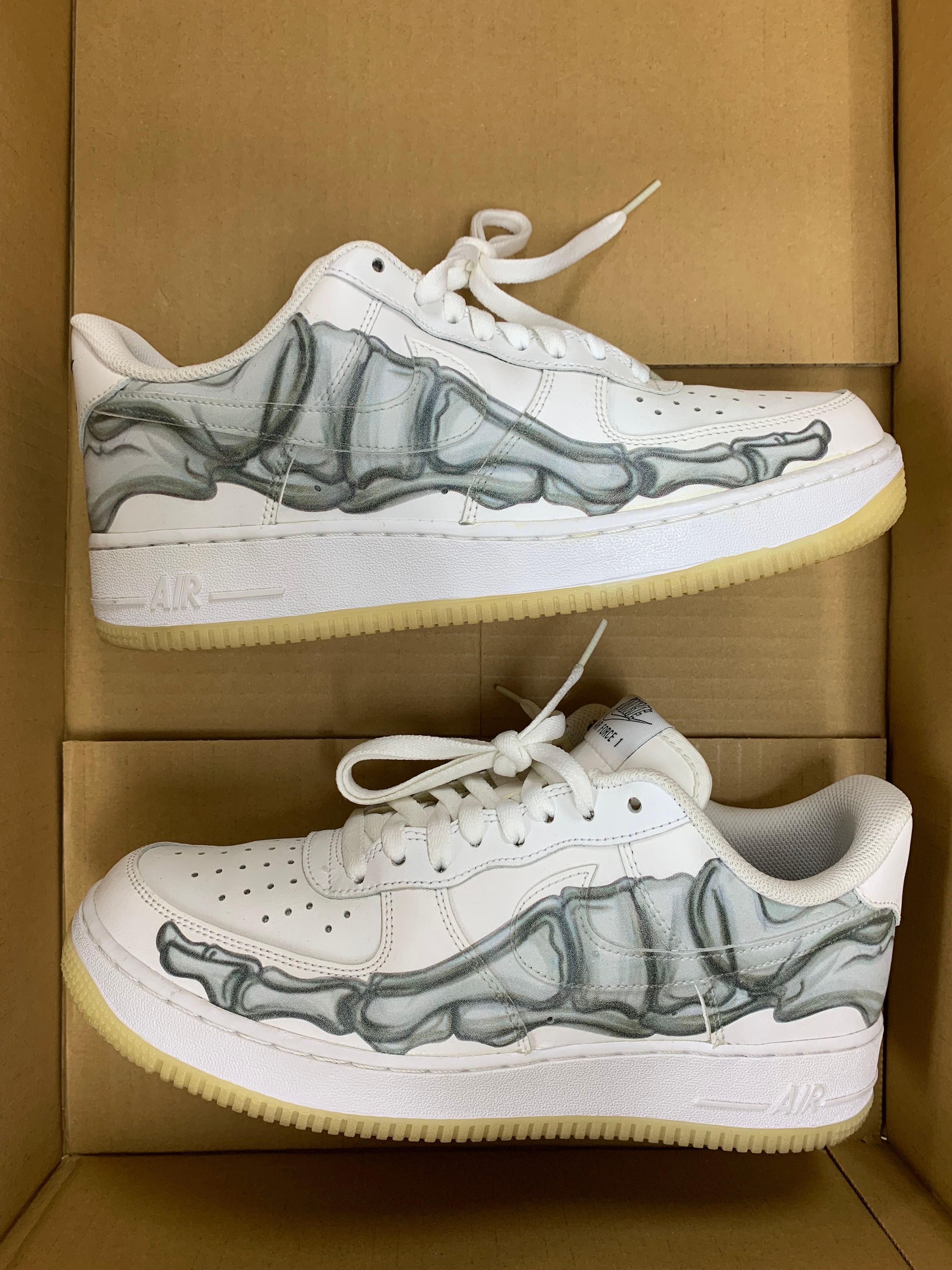Nike Air Force 1 Low "White Skeleton"
