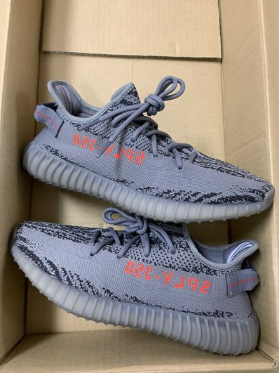 adidas Yeezy Boost 350 V2 "Grey/Bold Orange/DGH Solid Grey"